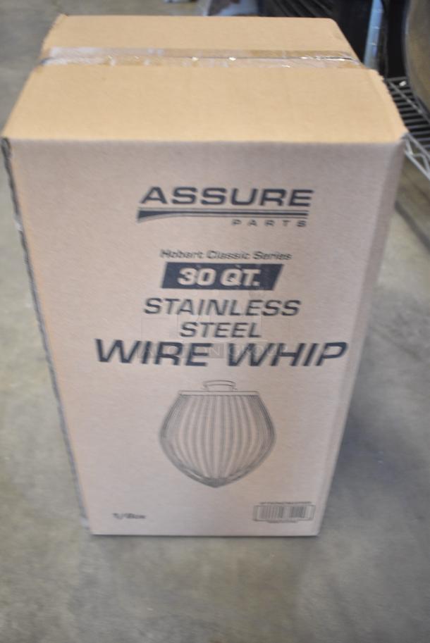 BRAND NEW SCRATCH AND DENT! Assure 190HCM30WA Stainless Steel Wire Whip for 30 Qt. Bowls - Image 2 of 4