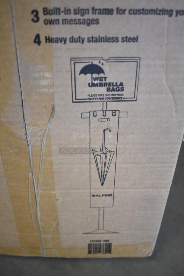 BRAND NEW SCRATCH AND DENT! Alpine Wet Umbrella Bag Stand. - Image 3 of 5