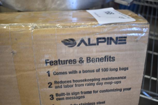 BRAND NEW SCRATCH AND DENT! Alpine Wet Umbrella Bag Stand. - Image 4 of 5