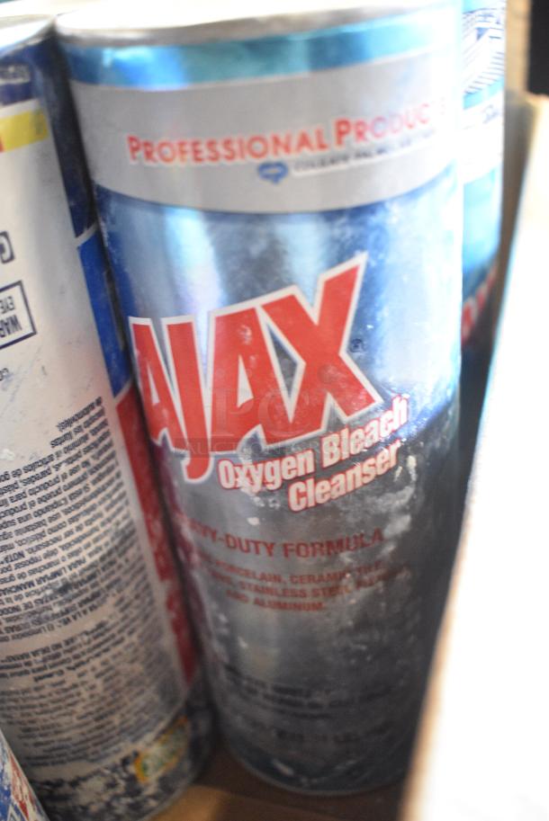 ALL ONE MONEY! Box of 18 Cans of Cleaner Including Ajax and Comet. - Image 3 of 4