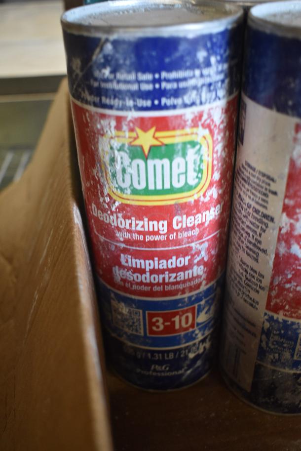 ALL ONE MONEY! Box of 18 Cans of Cleaner Including Ajax and Comet. - Image 4 of 4