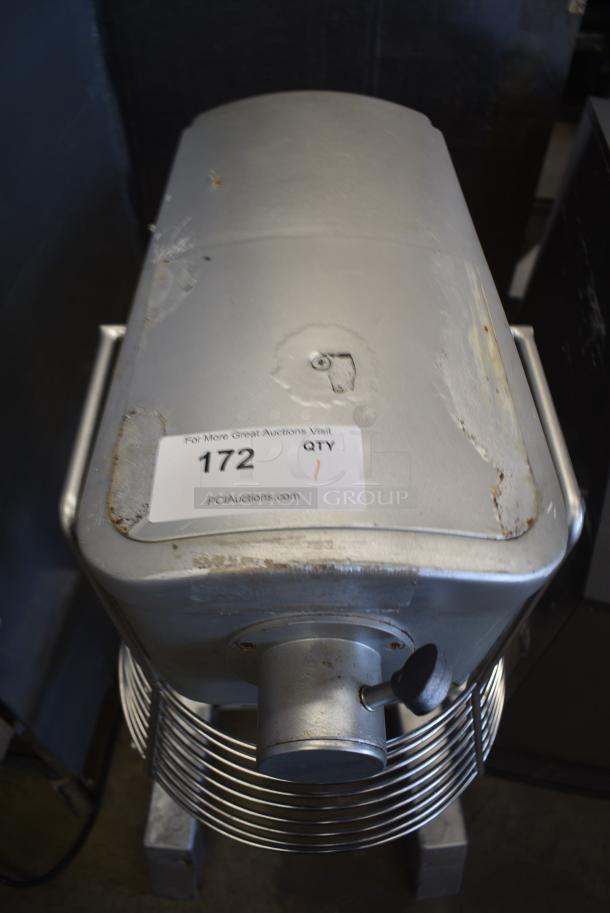 2019 Omcan SP300A Metal Commercial Floor Style 30 Quart Planetary Dough Mixer w/ Stainless Steel Mixing Bowl, Bowl Guard, Paddle and Whisk Attachments. 110 Volts, 1 Phase. Tested and Working! - Image 7 of 14
