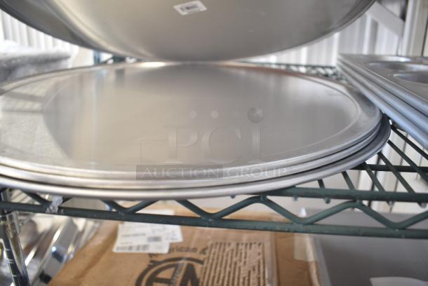 4 BRAND NEW SCRATCH AND DENT! 407PZWRIM20 Choice 20" Aluminum Wide Rim Pizza Pan. 4 Times Your Bid! - Image 3 of 4