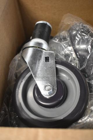 BRAND NEW SCRATCH AND DENT! Lot of 4 Commercial Casters.