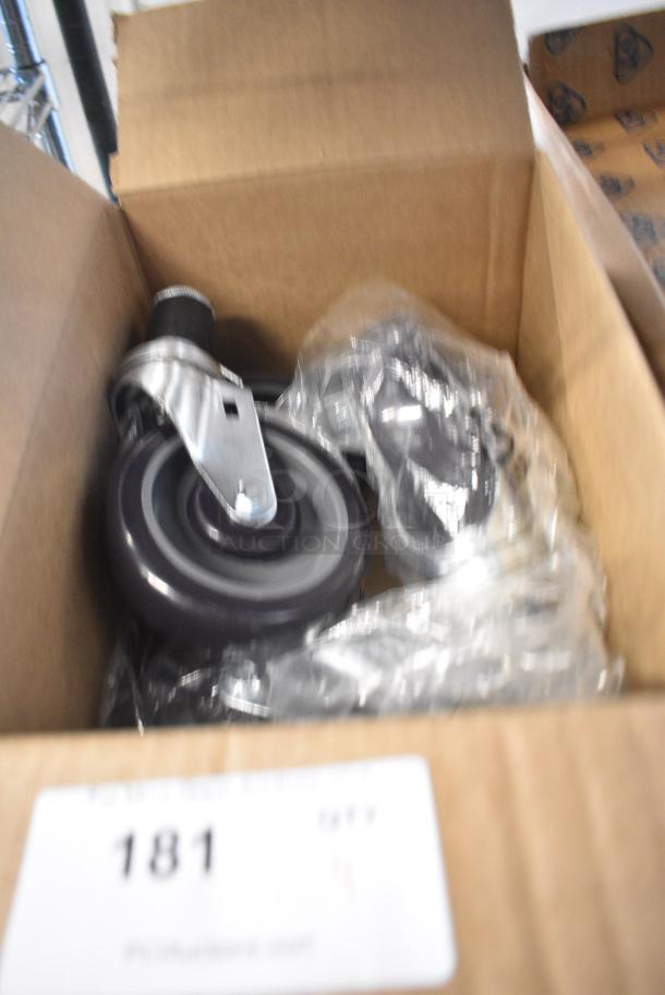 BRAND NEW SCRATCH AND DENT! Lot of 4 Commercial Casters. - Image 2 of 3