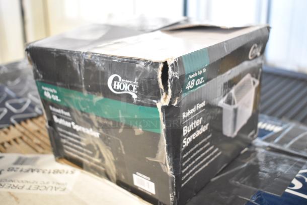 BRAND NEW SCRATCH AND DENT! Choice 176CBS13 Stainless Steel Butter Spreader - Image 2 of 7