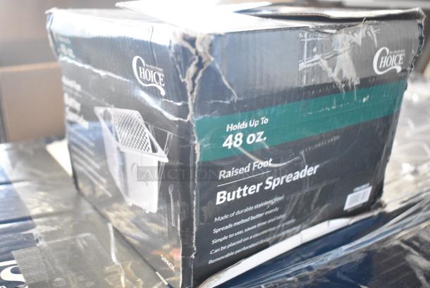 BRAND NEW SCRATCH AND DENT! Choice 176CBS13 Stainless Steel Butter Spreader - Image 3 of 7
