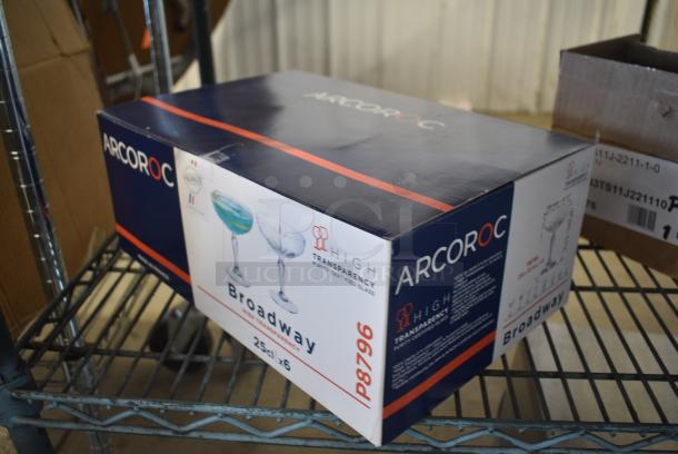 2 BRAND NEW SCRATCH AND DENT! Box of 6 Arcoroc P8796 Broadway 8 oz. Coupe Glass by Arc Cardinal. 2 Times Your Bid! - Image 4 of 7