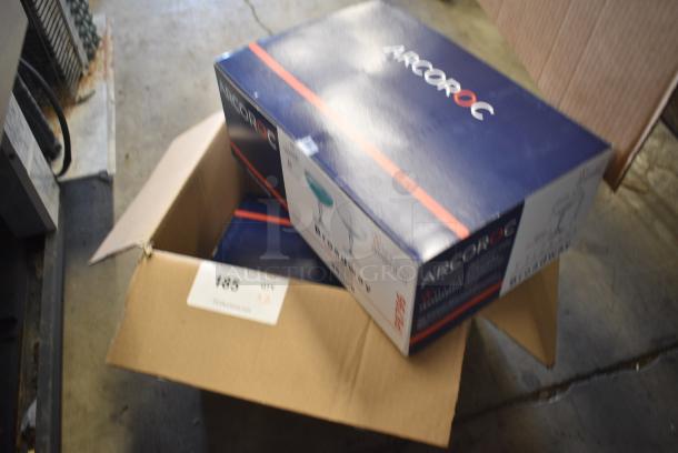 2 BRAND NEW SCRATCH AND DENT! Box of 6 Arcoroc P8796 Broadway 8 oz. Coupe Glass by Arc Cardinal. 2 Times Your Bid! - Image 6 of 7