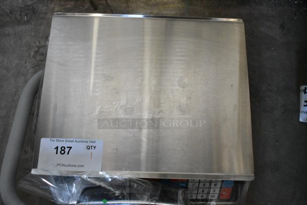 BRAND NEW SCRATCH AND DENT! Tor Rey PC-80LT 80 lb. Digital Price Computing Scale with Tower, Legal for Trade. Tested and Working! - Image 7 of 8