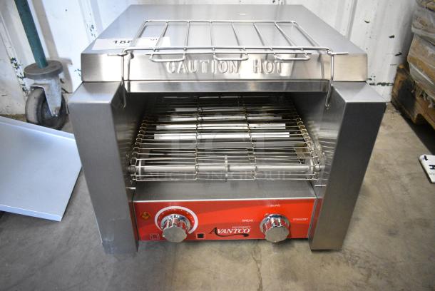 BRAND NEW SCRATCH AND DENT! Avantco 184T140 T140 Commercial 10" Wide Conveyor Toaster with 3" Opening, 300 Slices per Hour. 120 Volts, 1 Phase. Cannot Test Due To Plug Style - Image 6 of 8