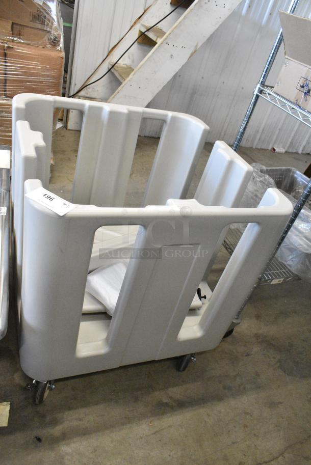 BRAND NEW SCRATCH AND DENT! Noble 274PCDDAGYUC Adjustable "Poker Chip" Dish Dolly - 4/5 Column - Image 1 of 5