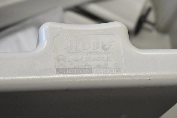 BRAND NEW SCRATCH AND DENT! Noble 274PCDDAGYUC Adjustable "Poker Chip" Dish Dolly - 4/5 Column - Image 2 of 5