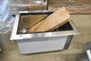 BRAND NEW SCRATCH AND DENT! Regency 600DIIB1824 18" x 24" Stainless Steel Drop-In Ice Bin
