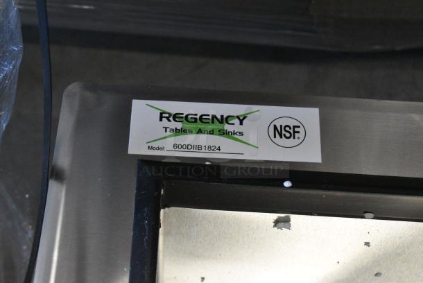 BRAND NEW SCRATCH AND DENT! Regency 600DIIB1824 18" x 24" Stainless Steel Drop-In Ice Bin - Image 4 of 4