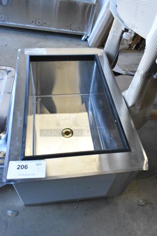 BRAND NEW SCRATCH AND DENT! 2024 ServIt 423SDI1A One Pan Ice-Cooled Drop-In Food Well