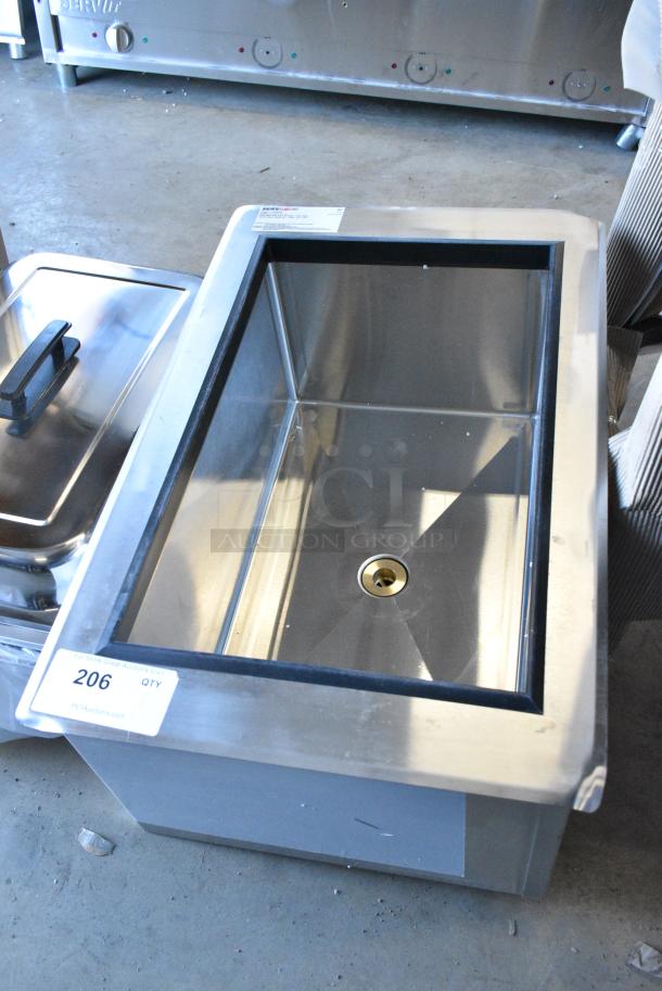 BRAND NEW SCRATCH AND DENT! 2024 ServIt 423SDI1A One Pan Ice-Cooled Drop-In Food Well - Image 2 of 4