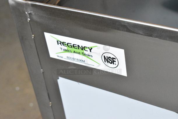 BRAND NEW SCRATCH AND DENT! Regency 600IB1836M 36" x 18" Stainless Steel Portable Ice Bin - Image 6 of 6