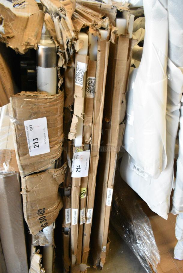 7 BRAND NEW SCRATCH AND DENT! Regency 600PSWT3048F 30" x 48" Poly Table Top for 30" x 48" Poly Top Table without Backsplash. 7 Times Your Bid! - Image 1 of 3