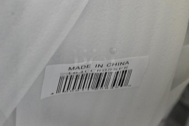 20 BRAND NEW SCRATCH AND DENT! Lancaster Table & Seating 164CCROSSFR Black Metal Dining Height Cross Back Chair Frame. 20 Times Your Bid! - Image 5 of 5