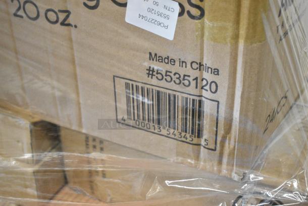 20 BRAND NEW SCRATCH AND DENT! Items Including 5535120 Acopa 20 oz. Customizable Mixing Glass - 24/Case, 3921043AB06 Duralex Unie 8.38 oz. Glass Tumbler - 72/Case, 600LEGGALV12 Regency 20 1/2" Galvanized Steel Leg for Sinks, 2 164CUSHMTLBW Lancaster Table & Seating Black Wood Seat for Metal Frame Seating, BM176DPAN48 Choice 8" Round Stacking Dough Pan, 173B22446 Lavex Economy 22" x 44" Cotton Bath Towel 6 lb. - 12/Pack. 20 Times Your Bid! - Image 3 of 11