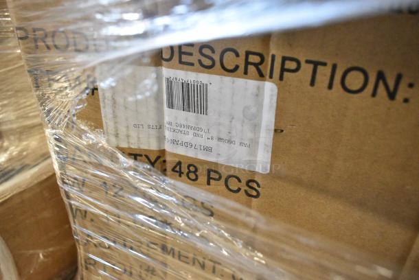 20 BRAND NEW SCRATCH AND DENT! Items Including 5535120 Acopa 20 oz. Customizable Mixing Glass - 24/Case, 3921043AB06 Duralex Unie 8.38 oz. Glass Tumbler - 72/Case, 600LEGGALV12 Regency 20 1/2" Galvanized Steel Leg for Sinks, 2 164CUSHMTLBW Lancaster Table & Seating Black Wood Seat for Metal Frame Seating, BM176DPAN48 Choice 8" Round Stacking Dough Pan, 173B22446 Lavex Economy 22" x 44" Cotton Bath Towel 6 lb. - 12/Pack. 20 Times Your Bid! - Image 8 of 11