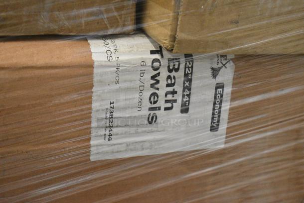 20 BRAND NEW SCRATCH AND DENT! Items Including 5535120 Acopa 20 oz. Customizable Mixing Glass - 24/Case, 3921043AB06 Duralex Unie 8.38 oz. Glass Tumbler - 72/Case, 600LEGGALV12 Regency 20 1/2" Galvanized Steel Leg for Sinks, 2 164CUSHMTLBW Lancaster Table & Seating Black Wood Seat for Metal Frame Seating, BM176DPAN48 Choice 8" Round Stacking Dough Pan, 173B22446 Lavex Economy 22" x 44" Cotton Bath Towel 6 lb. - 12/Pack. 20 Times Your Bid! - Image 11 of 11
