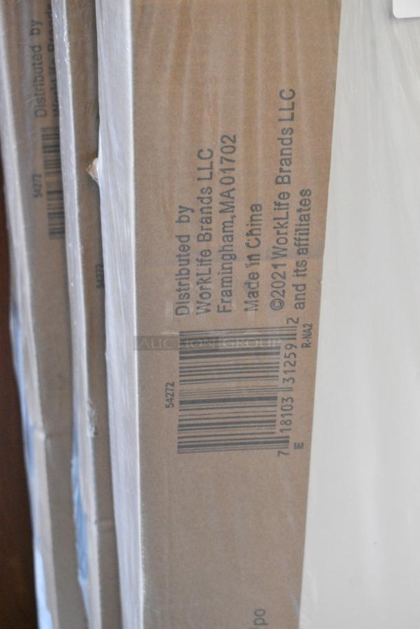 3 BRAND NEW SCRATCH AND DENT! 54272 6' Bi-Fold Folding Table. 3 Times Your Bid! - Image 2 of 4