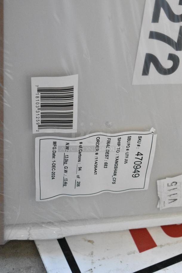 3 BRAND NEW SCRATCH AND DENT! 54272 6' Bi-Fold Folding Table. 3 Times Your Bid! - Image 4 of 4