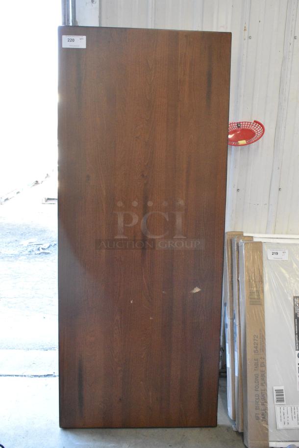 BRAND NEW SCRATCH AND DENT! Wooden Tabletop - Image 1 of 3