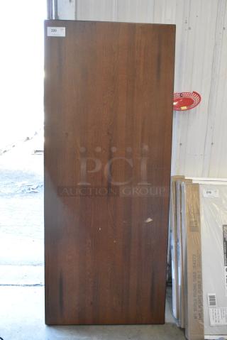 BRAND NEW SCRATCH AND DENT! Wooden Tabletop