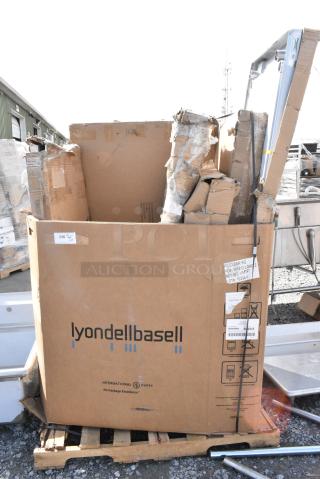 13 BRAND NEW SCRATCH AND DENT! Items Including 7 600SCSS1818 Regency 18 Gauge Stainless Steel Sink Cover for 18" x 18" Bowls, 600TSS2448S Regency Spec Line 24" x 48" 14 Gauge Stainless Steel Commercial Work Table with Undershelf, 600TB2460G Regency 24" x 60" 18-Gauge 304 Stainless Steel Commercial Work Table with 4" Backsplash and Galvanized Undershelf, 600ES3048G Regency 30" x 48" 16-Gauge Stainless Steel Equipment Stand with Galvanized Undershelf, 1643660TFGRY Lancaster Table & Seating 36" x 60" Rectangular Thermo-Formed MDF Table Top with Gray Wood Finish. 13 Times Your Bid!