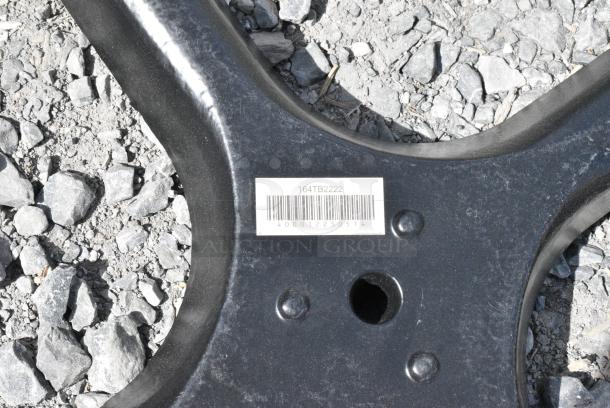 6 Metal Cross Table Base Feet. 6 Times Your Bid! - Image 3 of 3