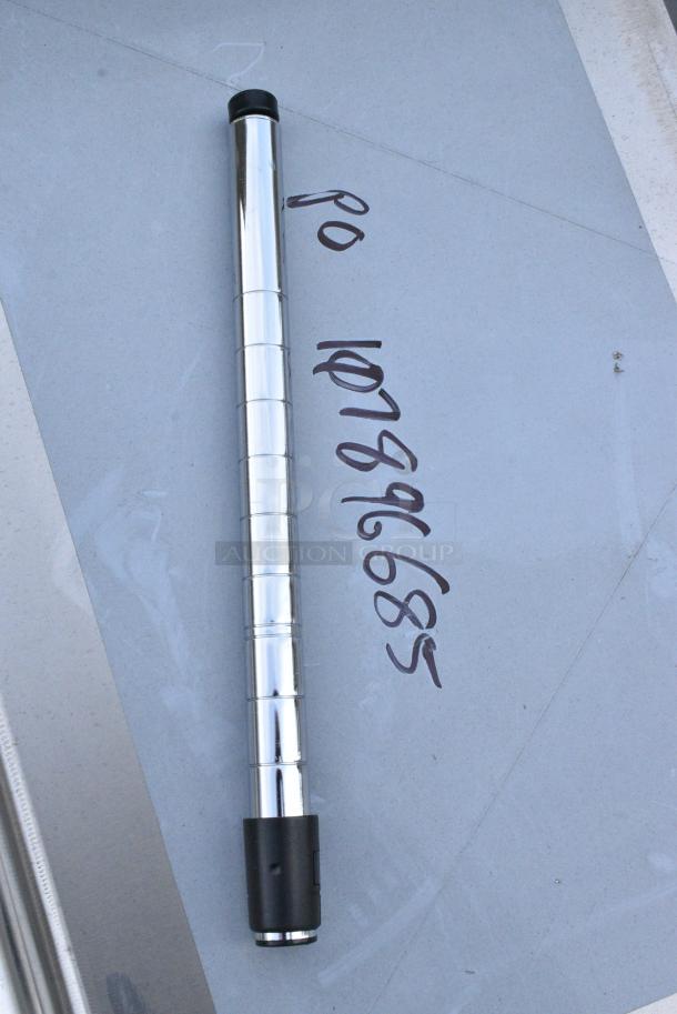 BRAND NEW SCRATCH AND DENT! Lot Including Roll Top for Chafing Dish and Pole Pieces - Image 3 of 4