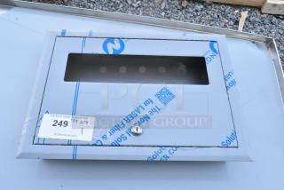 BRAND NEW SCRATCH AND DENT! Bobrick Stainless Steel Dispenser