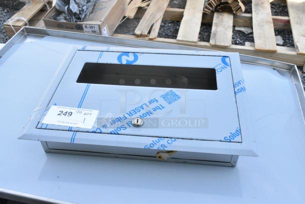 BRAND NEW SCRATCH AND DENT! Bobrick Stainless Steel Dispenser - Image 2 of 6