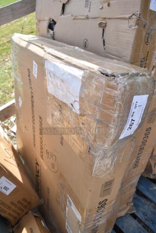 BRAND NEW SCRATCH AND DENT! Regency 600ESS3036S Spec Line 30" x 36" 14-Gauge Stainless Steel Equipment Stand With Stainless Steel Undershelf. May Be Missing Pieces.