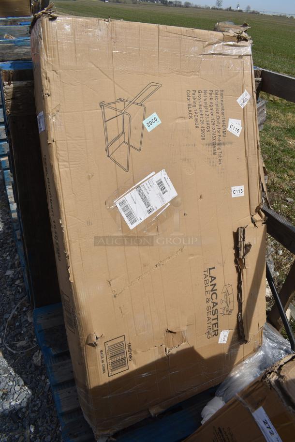 BRAND NEW SCRATCH AND DENT! Lancaster Table & Seating 164DYMU Multi-Purpose Folding Table Dolly - 8 Table Capacity. May Be Missing Pieces. - Image 2 of 4