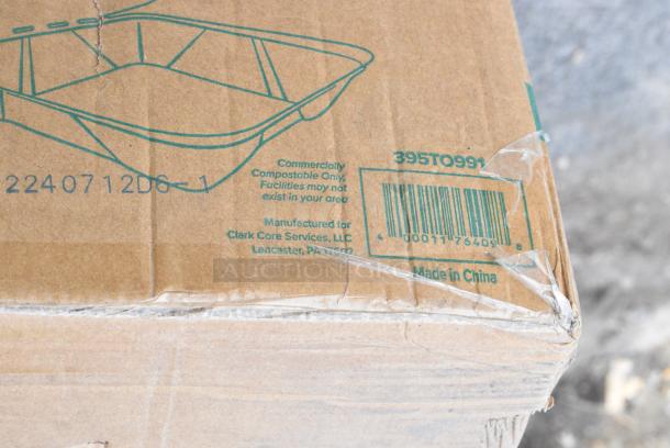 27 BRAND NEW SCRATCH AND DENT! Items Including 760SOUP16WPA Choice 16 oz. White Double Poly-Coated Paper Food Cup with Vented Paper Lid - 250/Case, 347RP10WHSLV Visions 10" White Plastic Plate with Silver Lattice Design - 120/Case, 433NHT101H Choice 1/6 Standard Size White "Thank You" Medium-Duty Plastic T-Shirt Bag - 1,000/Case, 394365L Noble Products Powder-Free Disposable Clear Vinyl Gloves for Foodservice - Large - 1000/Case, 395TO991 EcoChoice 9" x 9" x 3" Compostable No PFAS Added Bamboo / Bagasse 1 Compartment Take-Out Box - 200/Case, 24514104WBKBL Baker's Lane 14" x 10" x 4" Kraft Customizable Quarter Sheet Auto-Popup Window Cake / Bakery Box - 100/Bundle, 612FS4255HD Choice Half Size Heavy-Duty Foil Steam Table Pan Medium 2 3/16" Depth - 100/Case, 50016C Choice 16 oz. Coffee Print Poly Paper Hot Cup - 1,000/Case, 500LFLAT32 Choice Clear Plastic Flat Lid with Straw Slot - 32 oz. - 500/Case, VacPak-It 186CVB1010 10" x 10" Chamber Vacuum Packaging Pouches / Bags 3 Mil - 1,000/Case, 130TONG9HDBK Visions 9" Individually Wrapped Extra Heavy-Duty Black Disposable Polypropylene Tongs - 24/Case, 760DOMELID16 Choice 12-22 oz. Translucent Cold Cup Dome Lid with Opening - 1000/Case. 27 Times Your Bid! - Image 12 of 20