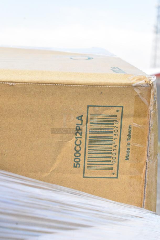 33 BRAND NEW SCRATCH AND DENT! Items Including 394325M Noble NexGen Powder-Free Disposable Blue Hybrid 3 Mil Thick Gloves - Medium - 1000/Case, 433BR4BGC Choice 4 lb. Natural Kraft Paper Bag - 500/Case, 500CC12 Choice Clear PET Customizable Plastic Cold Cup - 12 oz. - 1,000/Case, Dart DWTG20ST ThermoGuard 20 oz. Double Wall Insulated Steam Print Paper Hot Cup, 130WBKSPOONH Choice Black Heavy Weight Wrapped Polystyrene Plastic Teaspoon - 1,000/Case, 500CC12PLA EcoChoice 12 oz. PLA Compostable Plastic Cold Cup - 1,000/Case, 130ROLLKFSSV Visions 17" x 17" Pre-Rolled Linen-Feel White Napkin and Silver Heavy Weight Plastic Cutlery Set - 100/Case, 5008RIPKRPE Choice 8 oz. Squat Double Wall Ripple Kraft Paper Hot Cup - 500/Case, 500TO993 Choice 9" x 9" x 3" Microwavable 1-Compartment Black / Clear Plastic Hinged Container - 100/Case, 500CC16HW Choice Heavy Weight 16 oz. Clear Plastic Cold Cup - 1,000/Case. 33 Times Your Bid! - Image 14 of 22