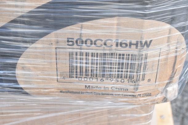 33 BRAND NEW SCRATCH AND DENT! Items Including 394325M Noble NexGen Powder-Free Disposable Blue Hybrid 3 Mil Thick Gloves - Medium - 1000/Case, 433BR4BGC Choice 4 lb. Natural Kraft Paper Bag - 500/Case, 500CC12 Choice Clear PET Customizable Plastic Cold Cup - 12 oz. - 1,000/Case, Dart DWTG20ST ThermoGuard 20 oz. Double Wall Insulated Steam Print Paper Hot Cup, 130WBKSPOONH Choice Black Heavy Weight Wrapped Polystyrene Plastic Teaspoon - 1,000/Case, 500CC12PLA EcoChoice 12 oz. PLA Compostable Plastic Cold Cup - 1,000/Case, 130ROLLKFSSV Visions 17" x 17" Pre-Rolled Linen-Feel White Napkin and Silver Heavy Weight Plastic Cutlery Set - 100/Case, 5008RIPKRPE Choice 8 oz. Squat Double Wall Ripple Kraft Paper Hot Cup - 500/Case, 500TO993 Choice 9" x 9" x 3" Microwavable 1-Compartment Black / Clear Plastic Hinged Container - 100/Case, 500CC16HW Choice Heavy Weight 16 oz. Clear Plastic Cold Cup - 1,000/Case. 33 Times Your Bid! - Image 21 of 22