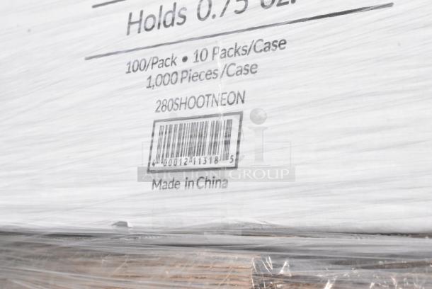 31 BRAND NEW SCRATCH AND DENT! Items Including 612FS4255HD Choice Half Size Heavy-Duty Foil Steam Table Pan Medium 2 3/16" Depth - 100/Case, 500CC16 Choice Clear PET Customizable Plastic Cold Cup - 16 oz. - 1,000/Case, 127P325B Choice 3.25 oz. Black Plastic Souffle Cup / Portion Cup - 2500/Case, 280SHOOTNEON Choice 5 5/8" Neon Plastic Test Tube Shot / Shooter with Assorted Colors - 1,000/Case, 500CC24 Choice Clear PET Customizable Plastic Cold Cup - 24 oz. - 600/Case, 79526ESPRT Emperor's Select 26 oz. Asian Microwavable Paper Take-Out Container - 450/Case, 4 Fineline 6302-CL Tiny Temptations 3 1/2" x 2 5/8" Tiny Tureens Clear Plastic Bowl - 240/Case, 1229105CS Choice 9" x 10 3/4" Food Service Interfolded Pop-Up Foil Sheets - 3,000/Case, 127PL2 Choice PET Plastic Lid for 1.5 to 2.5 oz. Souffle Cup / Portion Cup - 2,500/Case. 31 Times Your Bid! - Image 7 of 21