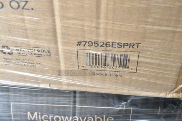 31 BRAND NEW SCRATCH AND DENT! Items Including 612FS4255HD Choice Half Size Heavy-Duty Foil Steam Table Pan Medium 2 3/16" Depth - 100/Case, 500CC16 Choice Clear PET Customizable Plastic Cold Cup - 16 oz. - 1,000/Case, 127P325B Choice 3.25 oz. Black Plastic Souffle Cup / Portion Cup - 2500/Case, 280SHOOTNEON Choice 5 5/8" Neon Plastic Test Tube Shot / Shooter with Assorted Colors - 1,000/Case, 500CC24 Choice Clear PET Customizable Plastic Cold Cup - 24 oz. - 600/Case, 79526ESPRT Emperor's Select 26 oz. Asian Microwavable Paper Take-Out Container - 450/Case, 4 Fineline 6302-CL Tiny Temptations 3 1/2" x 2 5/8" Tiny Tureens Clear Plastic Bowl - 240/Case, 1229105CS Choice 9" x 10 3/4" Food Service Interfolded Pop-Up Foil Sheets - 3,000/Case, 127PL2 Choice PET Plastic Lid for 1.5 to 2.5 oz. Souffle Cup / Portion Cup - 2,500/Case. 31 Times Your Bid! - Image 10 of 21