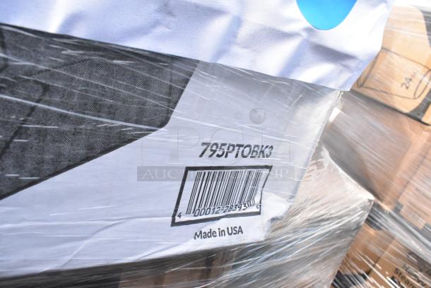 29 BRAND NEW SCRATCH AND DENT! Items Including 130WSSPOON Choice Medium Weight White Polypropylene Plastic Soup Spoon - 1,000/Case, 795PTOBK3 Choice 7 3/4" x 5 1/2" x 2 1/2" Black Microwavable Folded Paper #3 Take-Out Container - 200/Case, 500TW7 Choice 7 oz. Translucent Thin Wall Plastic Cold Cup - 2,500/Case, 612POB225LB Choice Oblong Clear Plastic Dome Lid for 2.25 lb. & 1.5 lb. Shallow Foil Take-Out Container - 500/Case, 795PTOWHT4 Choice White Microwavable Folded Paper #4 Take-Out Container 7 3/4" x 5 1/2" x 3 1/2" - 160/Case, 5008RIPKRPE Choice 8 oz. Squat Double Wall Ripple Kraft Paper Hot Cup - 500/Case, Ice Bags, Dart 60HT1 White Foam Hinged Lid Container 6" x 6" x 3" - 500/Case, 500CC16 Choice Clear PET Customizable Plastic Cold Cup - 16 oz. - 1,000/Case. 29 Times Your Bid! - Image 5 of 22