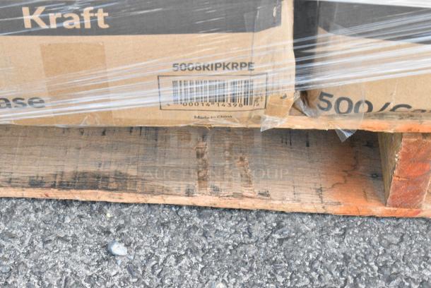 29 BRAND NEW SCRATCH AND DENT! Items Including 130WSSPOON Choice Medium Weight White Polypropylene Plastic Soup Spoon - 1,000/Case, 795PTOBK3 Choice 7 3/4" x 5 1/2" x 2 1/2" Black Microwavable Folded Paper #3 Take-Out Container - 200/Case, 500TW7 Choice 7 oz. Translucent Thin Wall Plastic Cold Cup - 2,500/Case, 612POB225LB Choice Oblong Clear Plastic Dome Lid for 2.25 lb. & 1.5 lb. Shallow Foil Take-Out Container - 500/Case, 795PTOWHT4 Choice White Microwavable Folded Paper #4 Take-Out Container 7 3/4" x 5 1/2" x 3 1/2" - 160/Case, 5008RIPKRPE Choice 8 oz. Squat Double Wall Ripple Kraft Paper Hot Cup - 500/Case, Ice Bags, Dart 60HT1 White Foam Hinged Lid Container 6" x 6" x 3" - 500/Case, 500CC16 Choice Clear PET Customizable Plastic Cold Cup - 16 oz. - 1,000/Case. 29 Times Your Bid! - Image 19 of 22