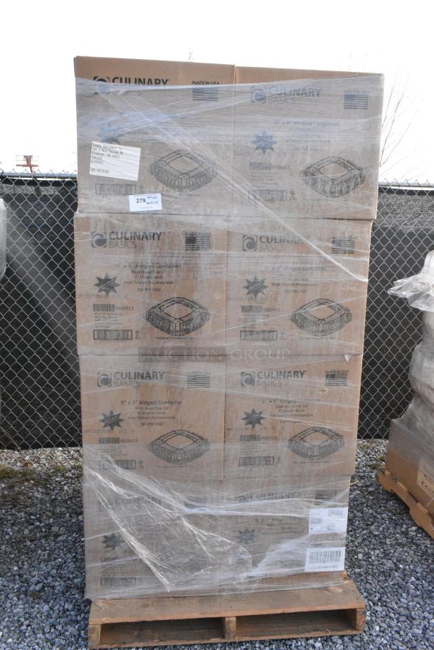 24 BRAND NEW SCRATCH AND DENT! Items Including Culinary Basics 9"x9" Hinged Containers. 24 Times Your Bid! - Image 1 of 5