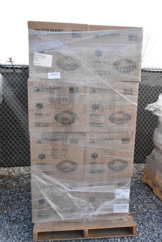 24 BRAND NEW SCRATCH AND DENT! Items Including Culinary Basics 9"x9" Hinged Containers. 24 Times Your Bid!