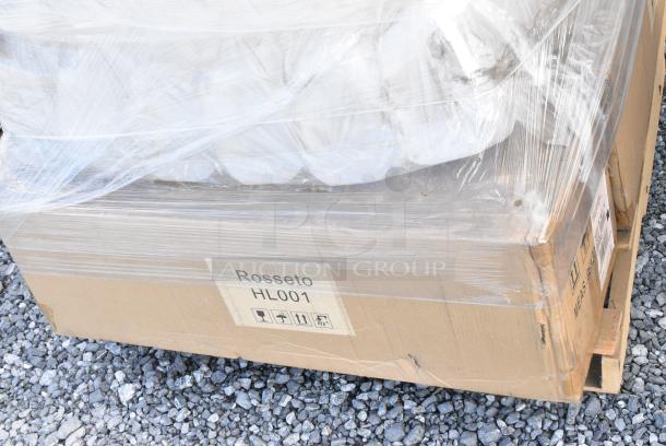 8 BRAND NEW SCRATCH AND DENT! Items Including Rosseto HL001 26" H Silver Single Bulb Free-Standing Stainless Steel Iris Heat Lamp. 8 Times Your Bid! - Image 4 of 6