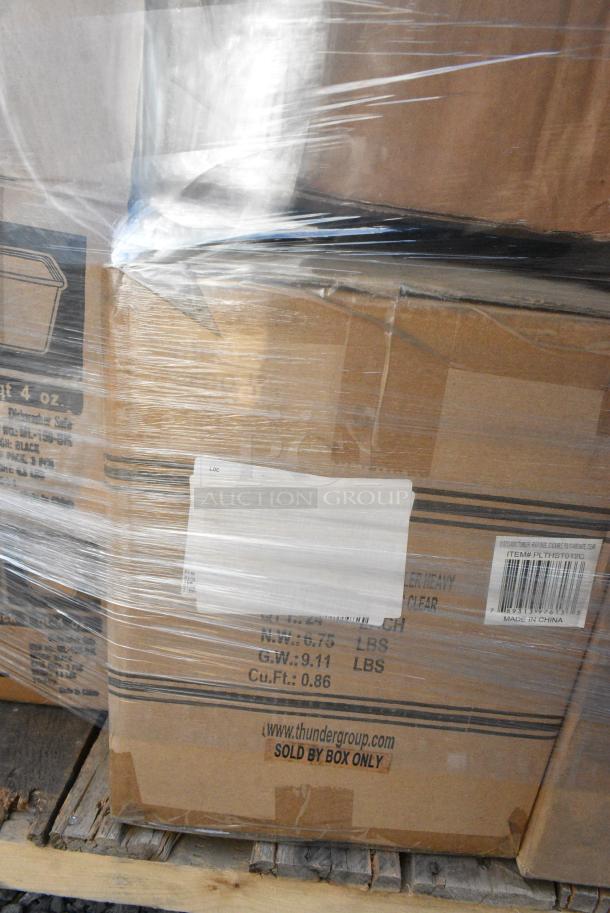 28 BRAND NEW SCRATCH AND DENT! Items Including Libbey 2307 Geo Glasses, San Jamar Cup Dispenser, Square Crocks, Rocks Glasses. 28 Times Your Bid! - Image 8 of 15