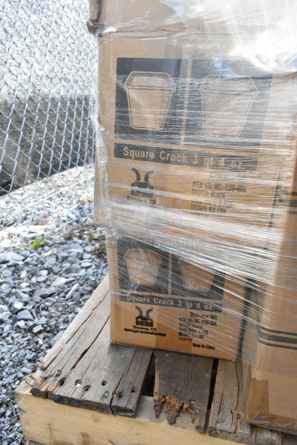 28 BRAND NEW SCRATCH AND DENT! Items Including Libbey 2307 Geo Glasses, San Jamar Cup Dispenser, Square Crocks, Rocks Glasses. 28 Times Your Bid! - Image 9 of 15